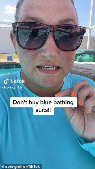 'Do not put your children in blue bathing suits' viral TikTok warns